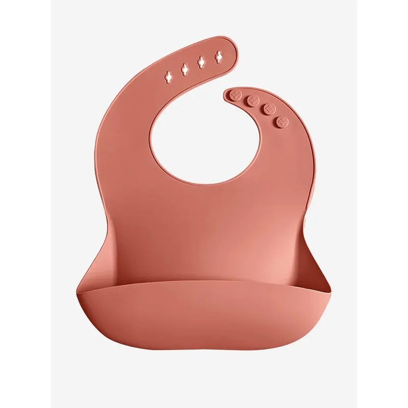 Bloom Bambini Baby Everyday Silicone Bib in Pink