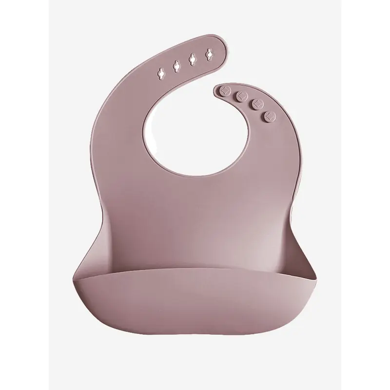 Bloom Bambini Baby Everyday Silicone Bib in Purple
