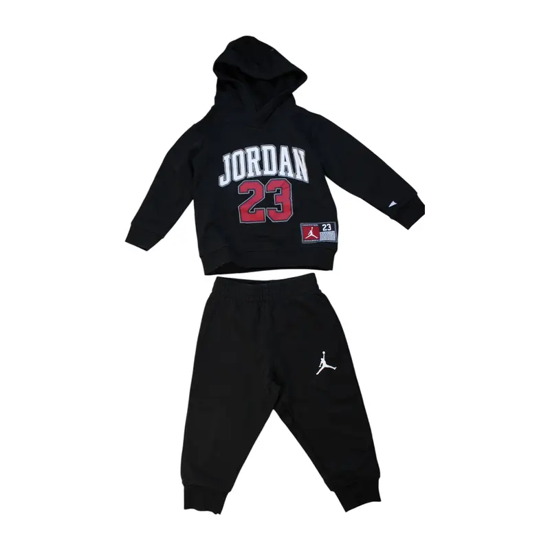Air Jordan Hooded Sweatshirt And Pants Set Size 2T