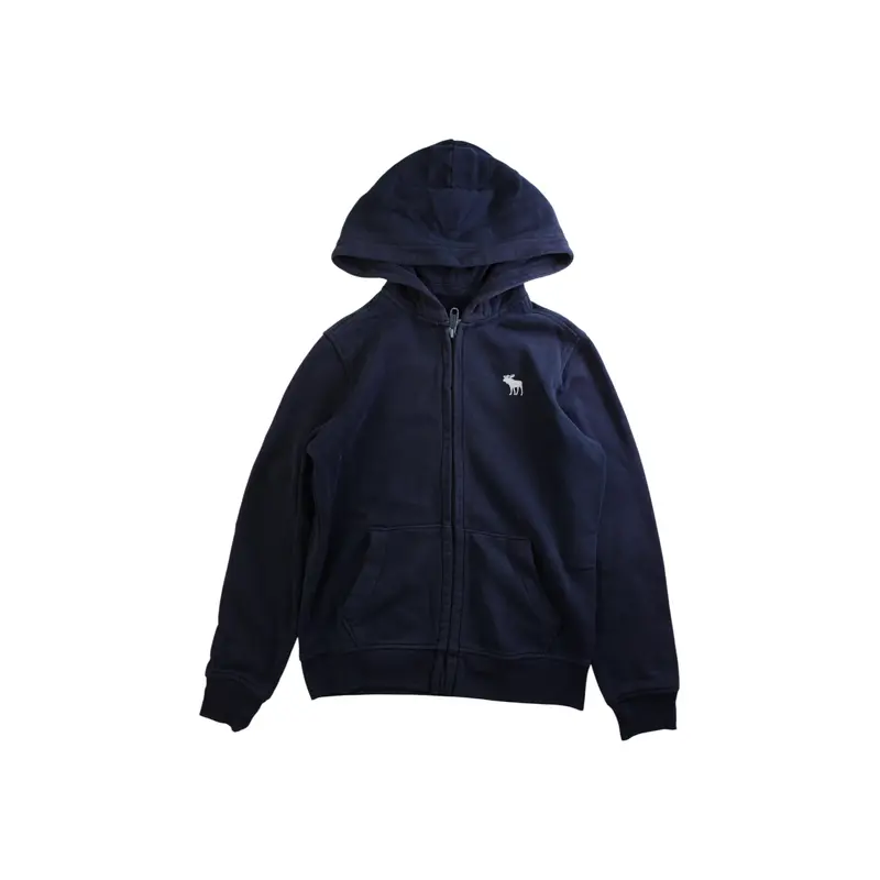 Abercrombie & Fitch Hooded Zippered Sweatshirt 9-10Y