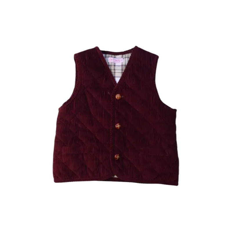 La Coqueta Quilted Vest 4T