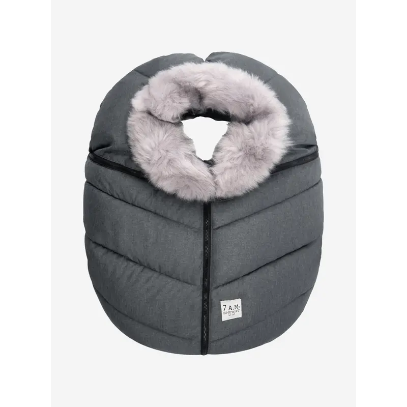 7AM Enfant Baby Car Seat Cocoon-Tundra in Grey