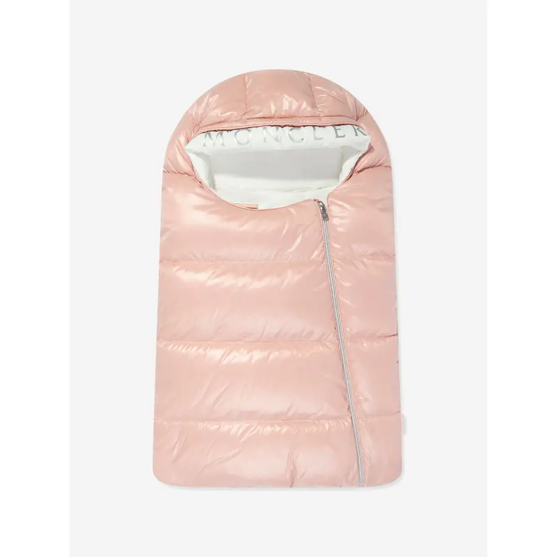 Moncler Enfant Baby Girls Down Padded Nest in Pink