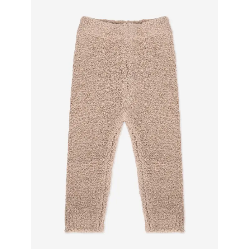 7AM Enfant Baby Fuzzy Leggings in Beige