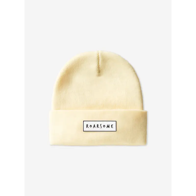 Roarsome Kids Beanie Hat in Yellow