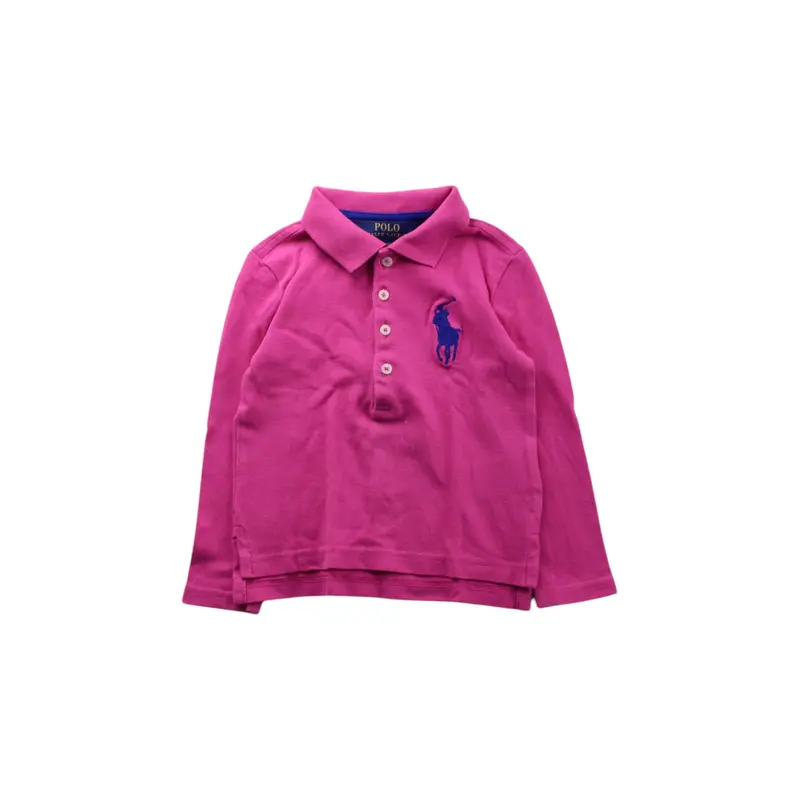 Polo Ralph Lauren Long Sleeve Polo - Size 2T