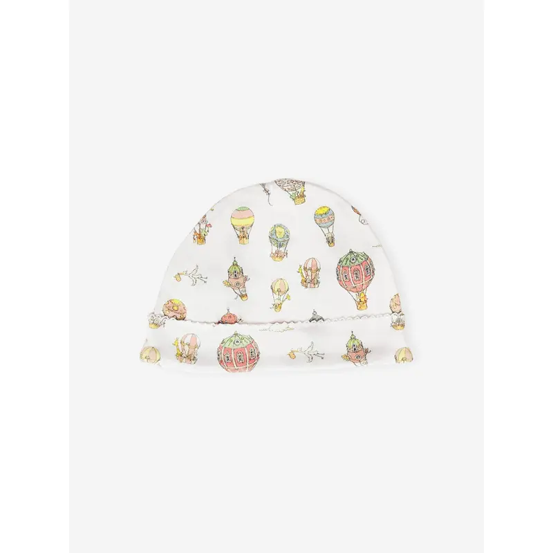 Atelier Choux Baby Hot Air Balloons Hat in White