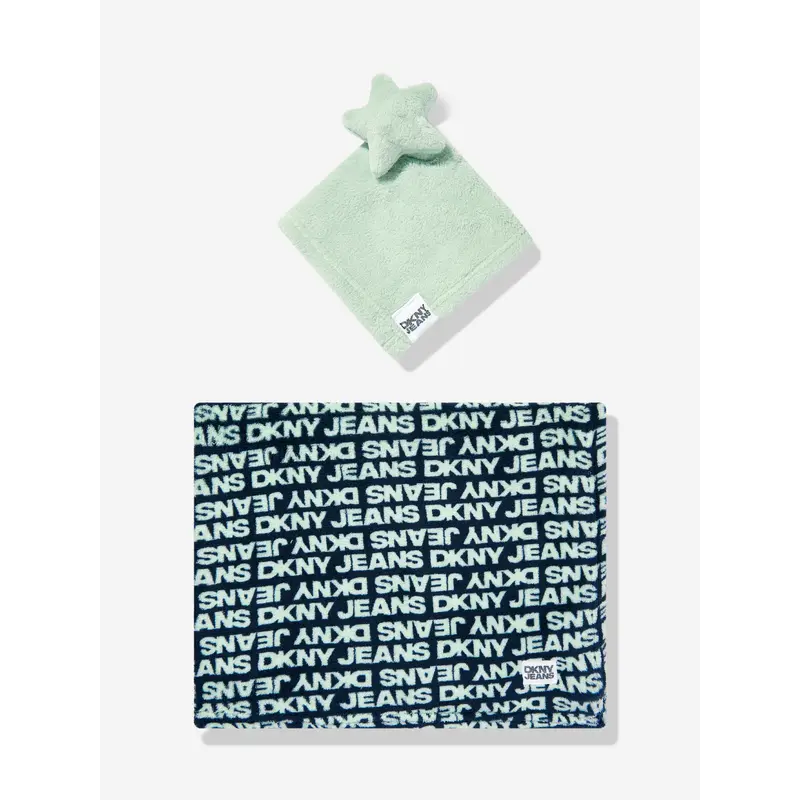 DKNY Baby Blanket and Comforter Set in Navy (90cm)