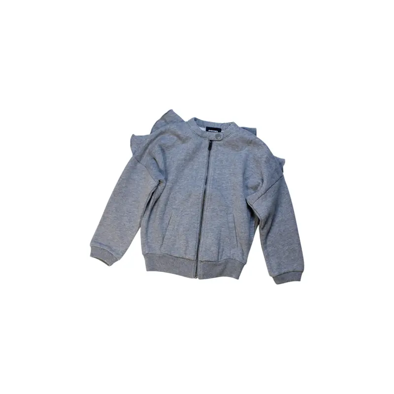 Diesel Ruffled Zippered Sweatshirt 4T