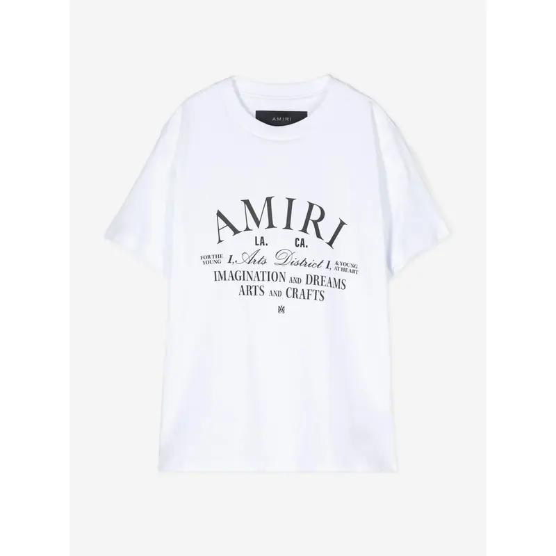 Amiri Kids Arts District T-Shirt in White