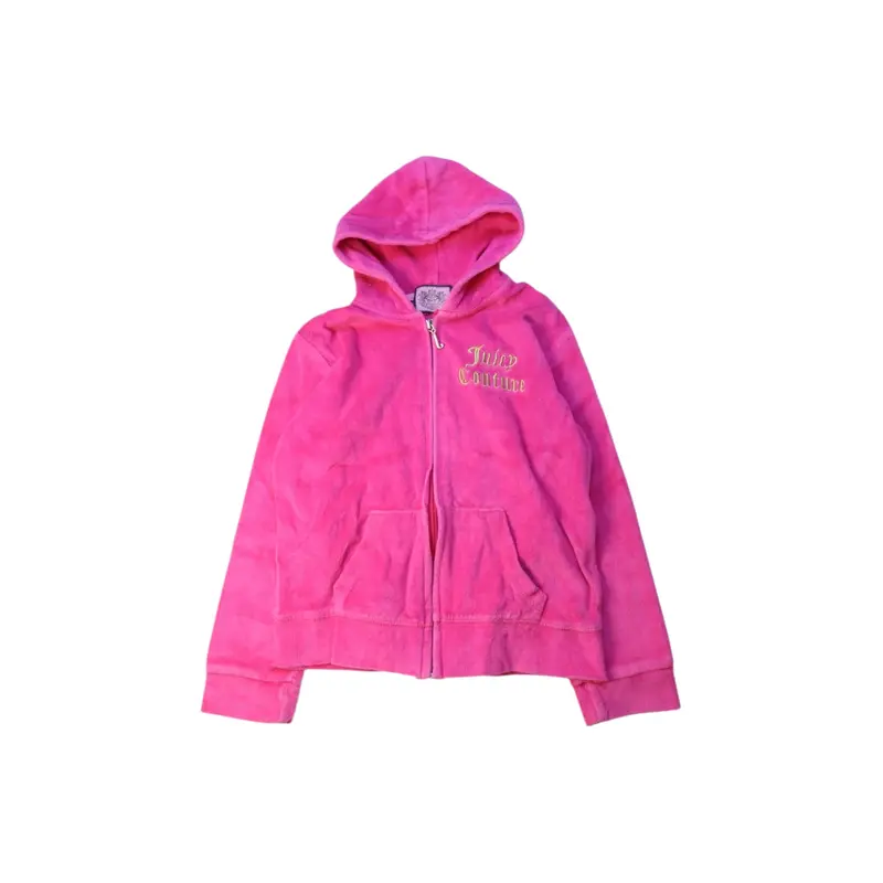Juicy Couture Hooded Zippered Sweatshirt Size 6T