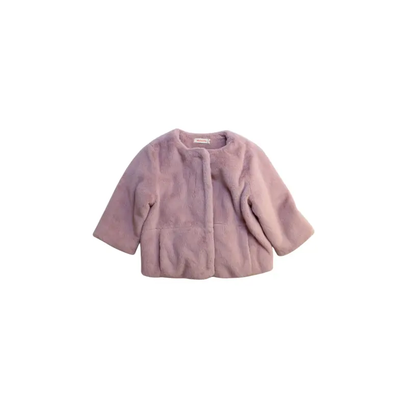 Momonittu Velour Coat 6T