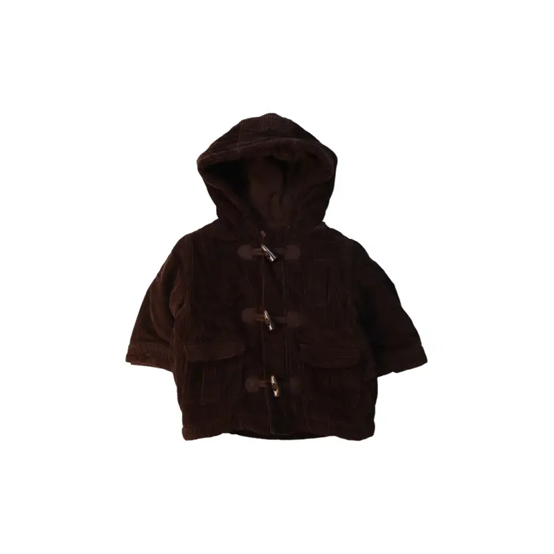 Jacadi Hooded Toggle Coat 6-12M
