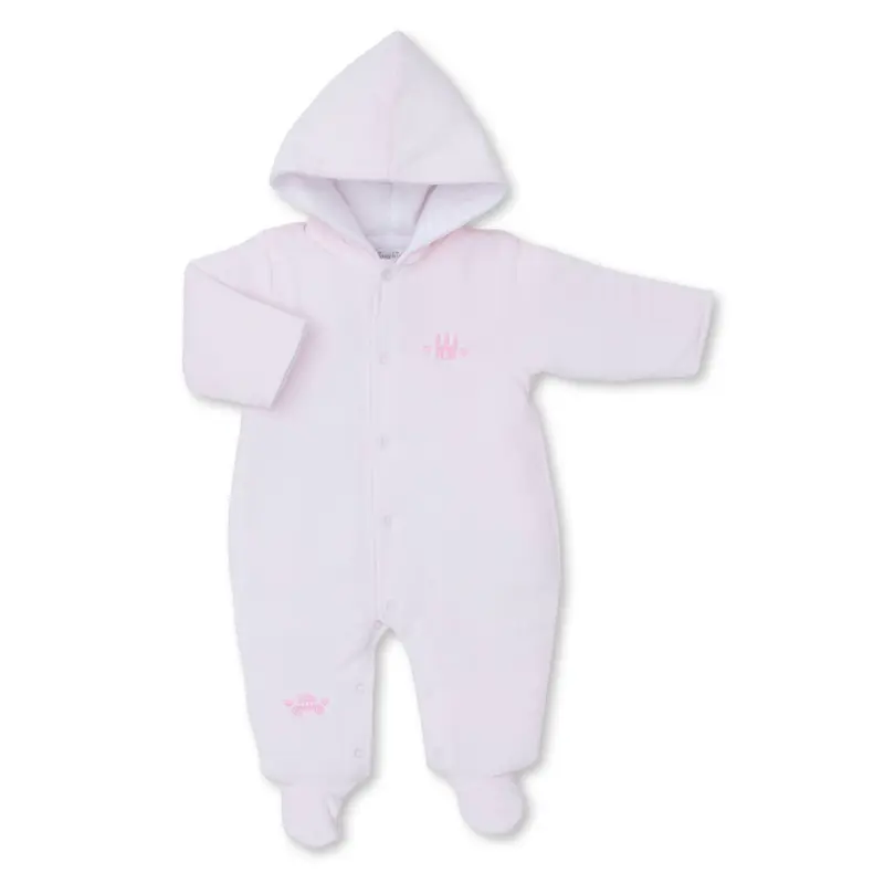 Royal Details Vel Footed Bunting - Pink