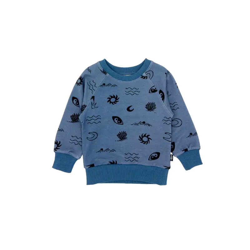 Coast to Coast Baby Pullover - Slate Blue