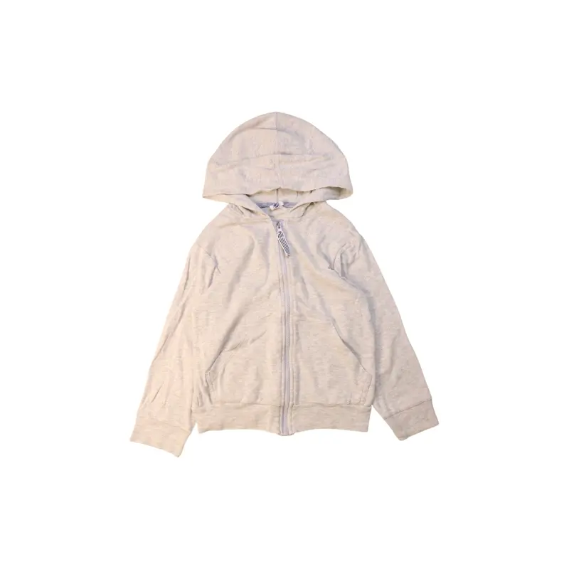 Petit Bateau Zippered Hoodie 5T