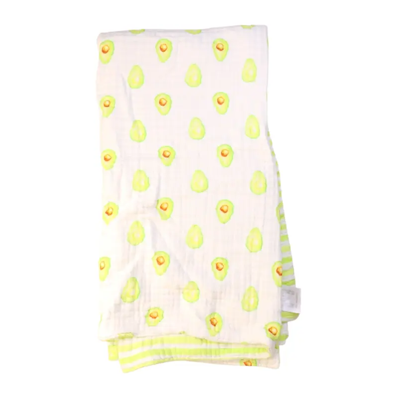 Malabar Baby Avocado Print Blanket O/S