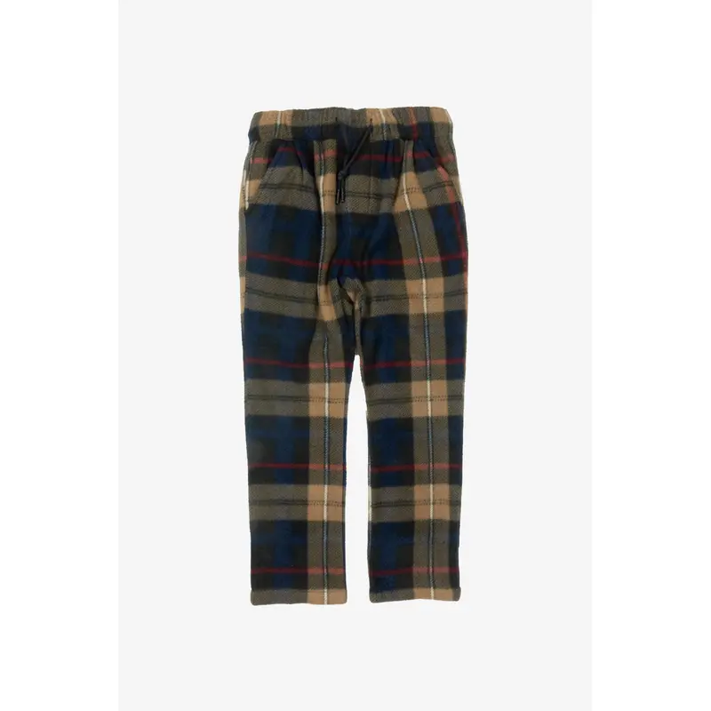 Club Pant - Navy/Khaki Plaid