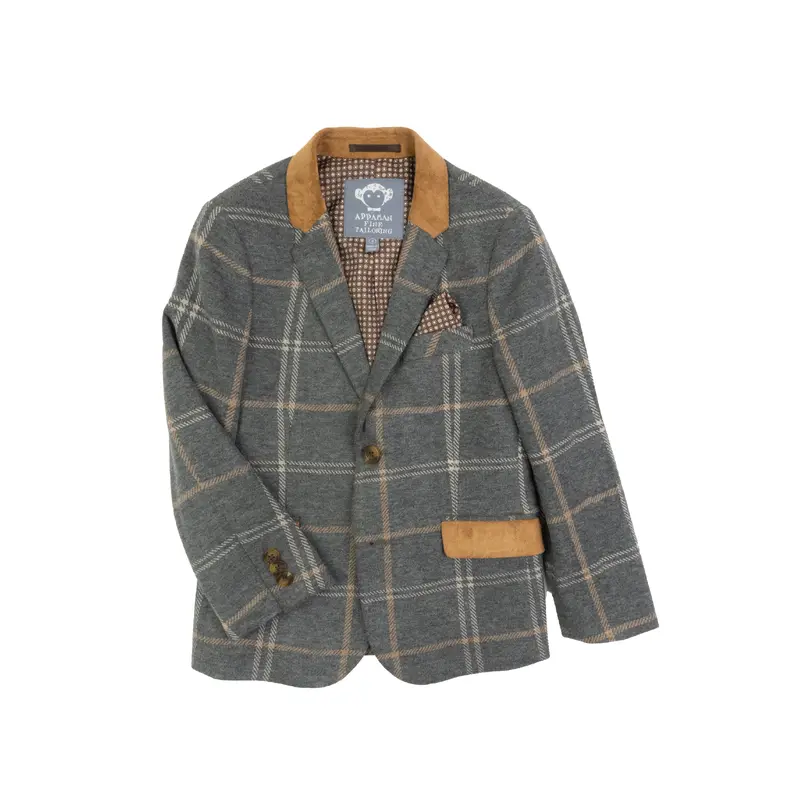 Club Jacket - Smoky Windowpane