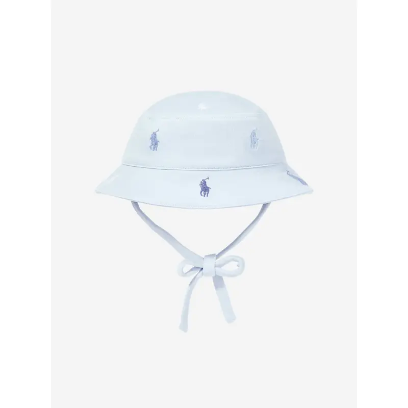 Baby Boys Logo Sun Hat in Blue