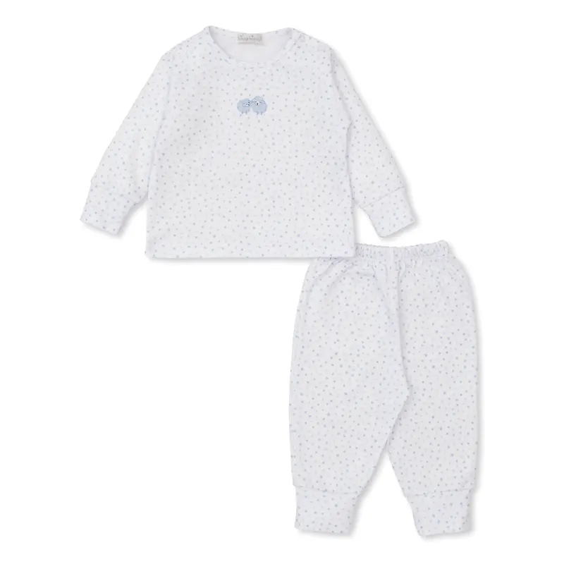 Baa Baa Baby Sheep Pant Set Comp - Light Blue