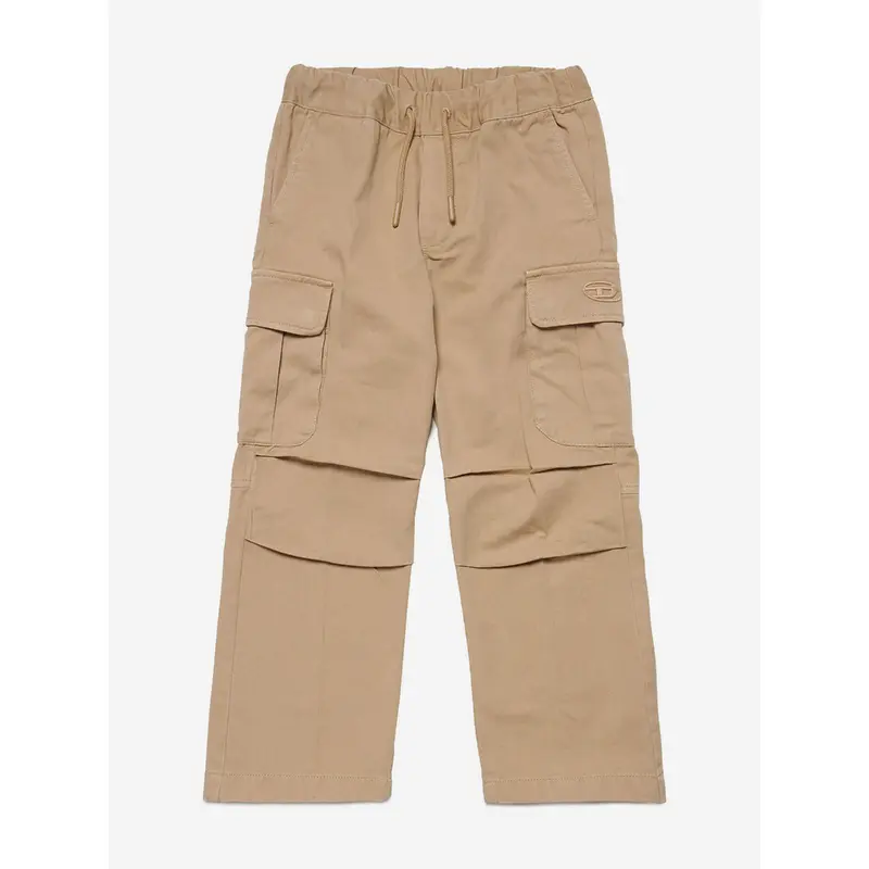 Diesel Boys Cargo Trousers in Beige