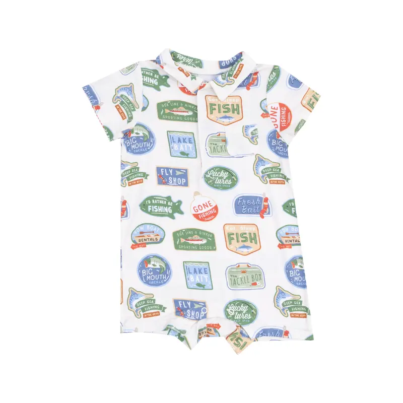 Bait Shop Signage Polo Shortie