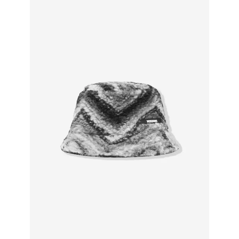 Missoni Boys Zigzag Bucket Hat in Black