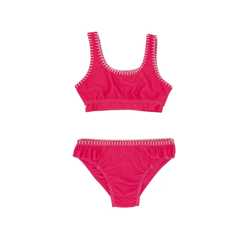 4 the Frill of it Bikini - Hot Coral