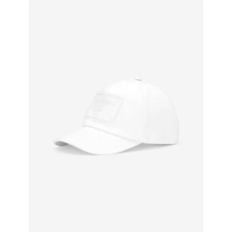 Dolce & Gabbana Girls Logo Cap in White