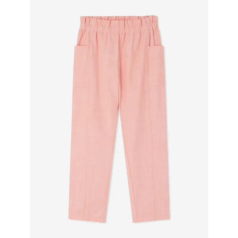 Bonpoint Girls Tiche Trousers in Pink