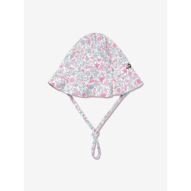 Paz Rodriguez Baby Girls Floral Hat in Pink