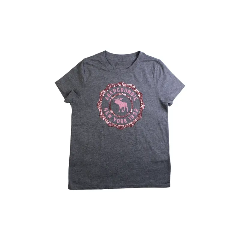 Abercrombie & Fitch Sequin Detail T-Shirt 7-8Y
