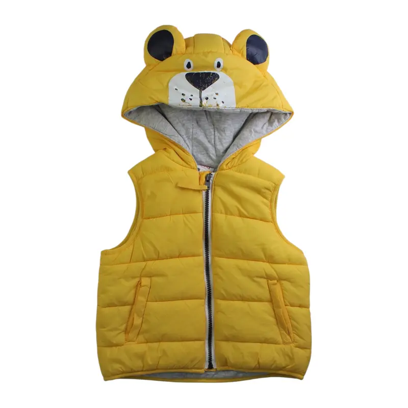 Seed Quilted Animal Vest 3T