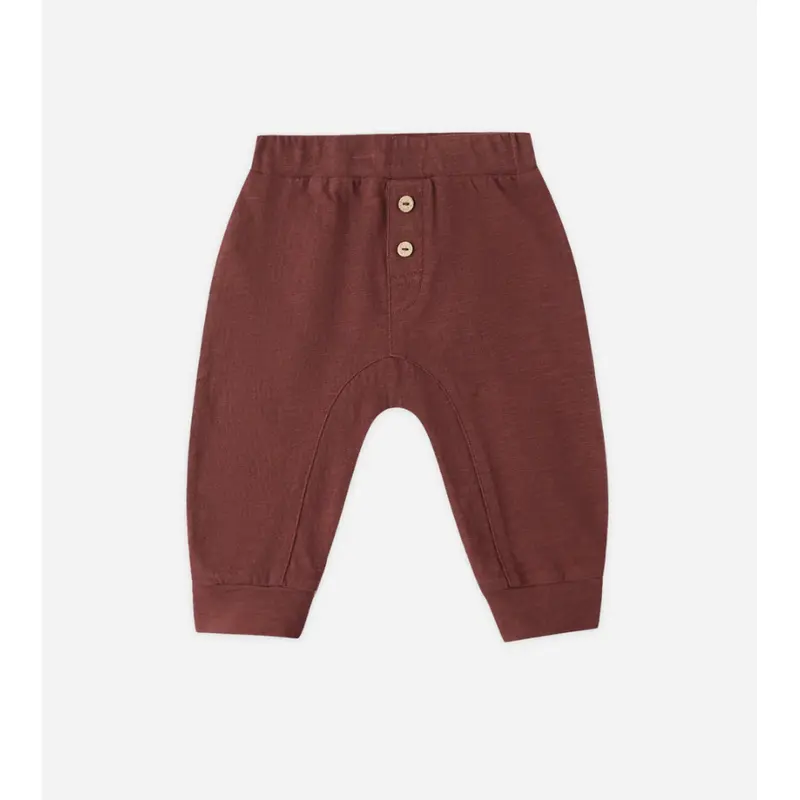 Baby Cru Pant - Burgundy