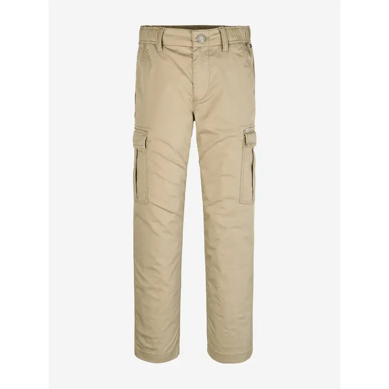 Tommy Hilfiger Boys Cargo Trousers in Beige