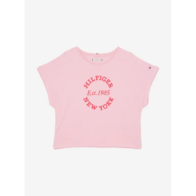 Tommy Hilfiger Girls NY Regular T-Shirt in Pink