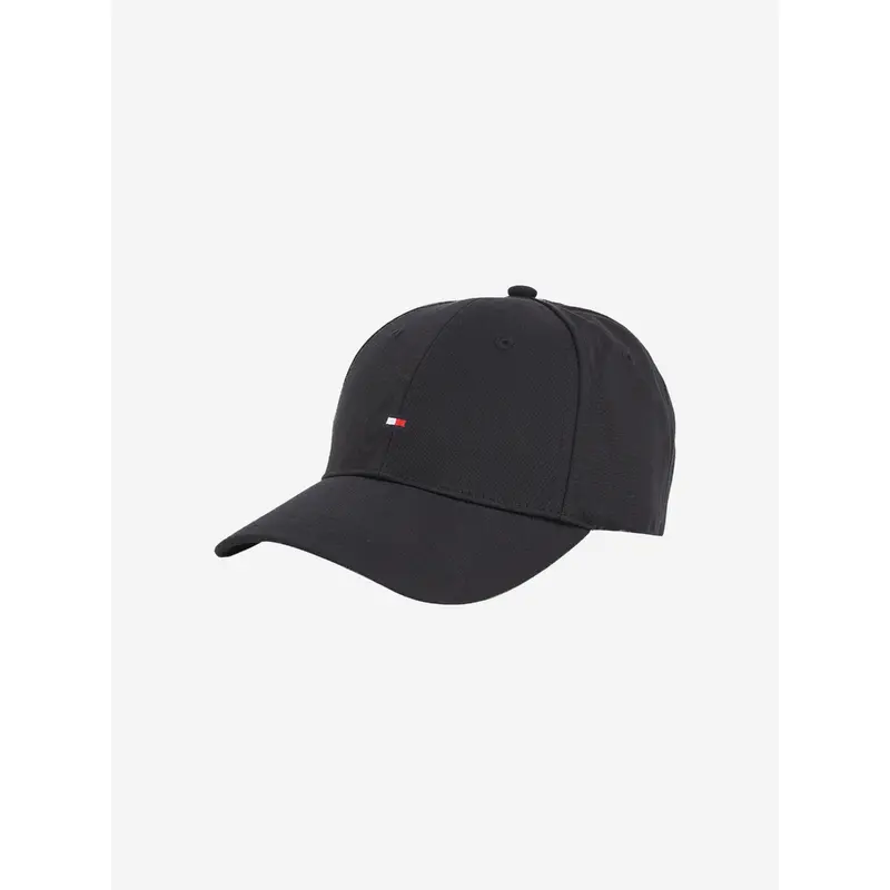 Tommy Hilfiger Kids Small Flag Cap in Black