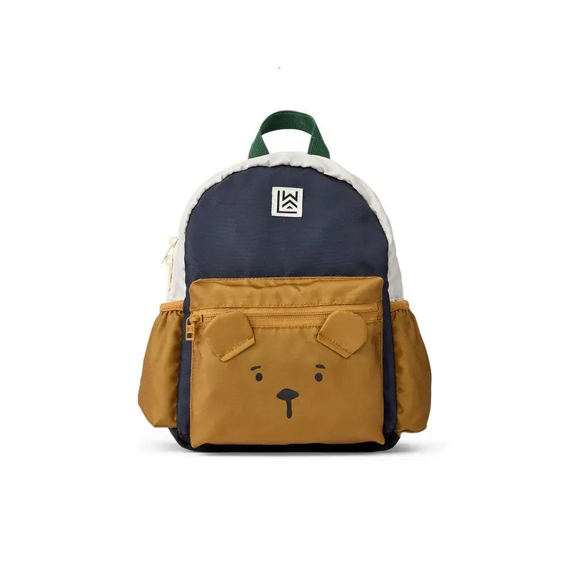 Liewood Andreas Bear Backpack - Classic Navy Multi Mix