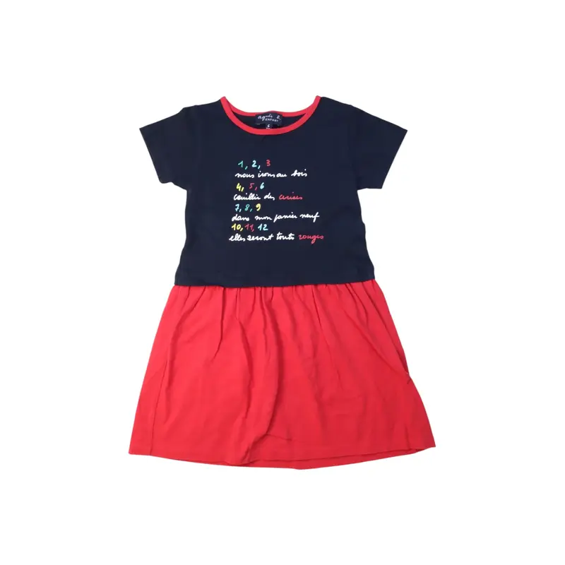 Agnes B Enfant Short Sleeve Dress Size 6T