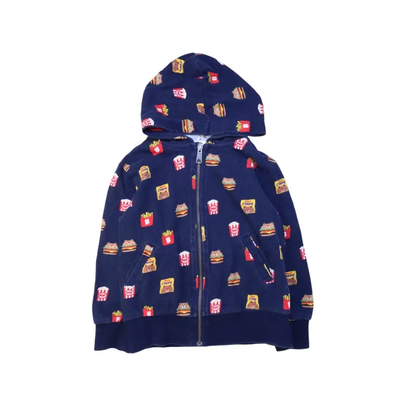LINE FRIENDS Zippered Hoodie 5T