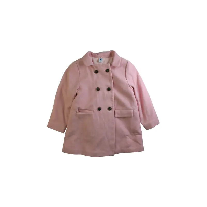 Petit Bateau Double Breasted Coat 6T