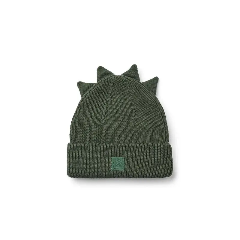 Liewood Gina Dino Beanie Hat - Hunter Green
