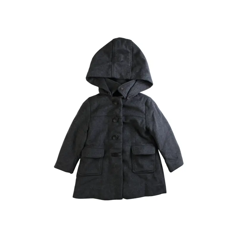 Jacadi Hooded Coat Size 2T