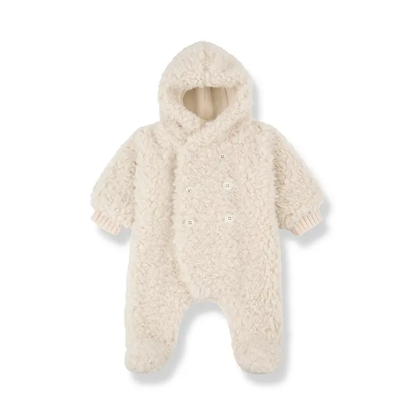 1+ In The Family Floriane Polar Suit - Ecru