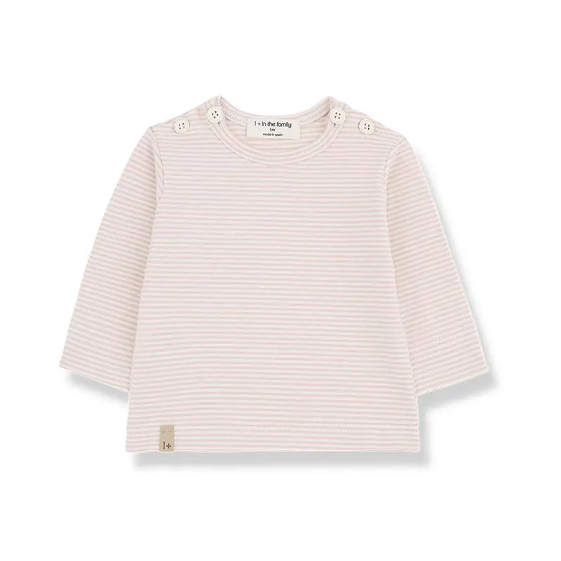 1+ In The Family OT Long Sleeve T-shirt - Nude