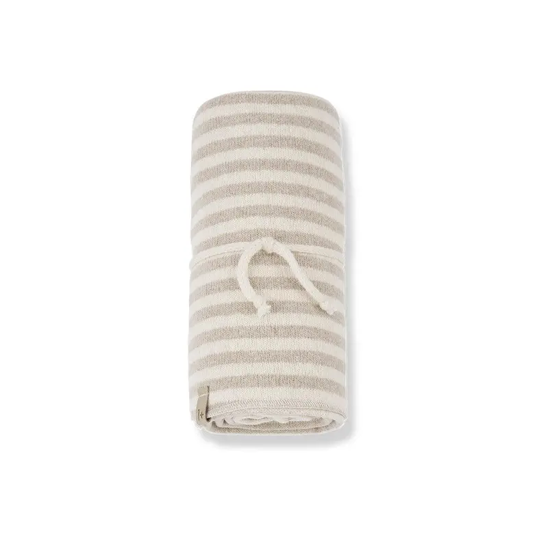 1+ In The Family Jeanine Blanket  - Beige