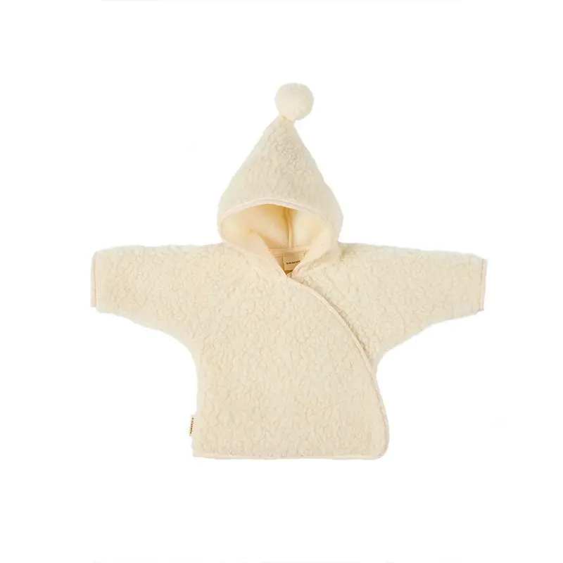 Binibamba Merino Snugglejacket - Milk