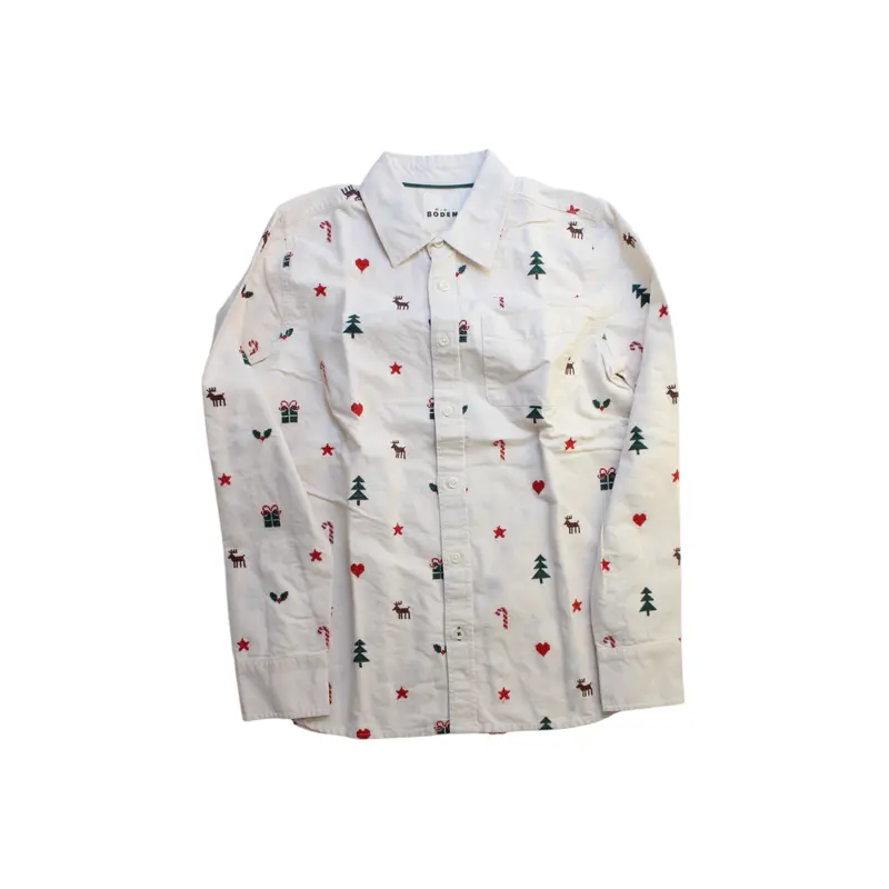 Boden Long Sleeve Button-down Shirt Size 14Y