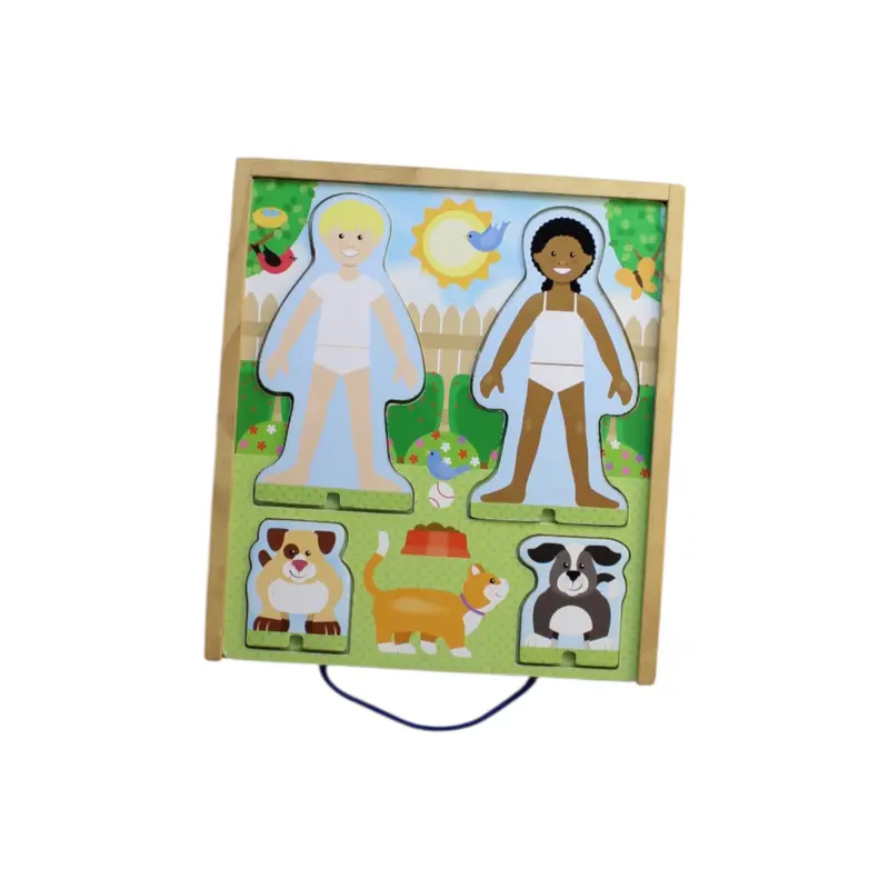 Melissa & Doug Wooden Puzzle Set O/S